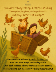 Shavuot Storytelling & Blintz-Making